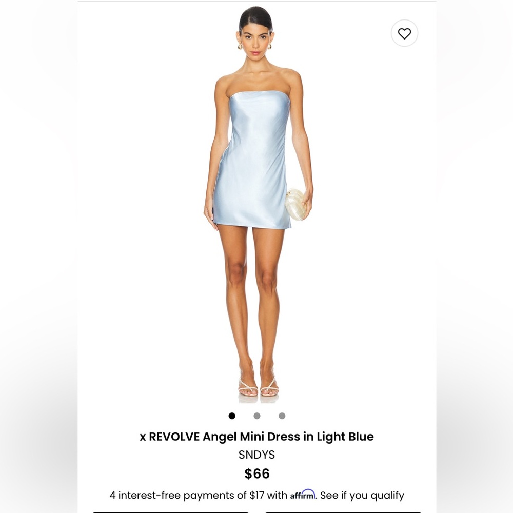 Light Blue Mini Dress
